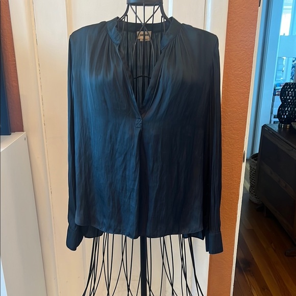 ZADIG & VOLTAIRE Tink Satin Blouse-Size 6 - Picture 3 of 4